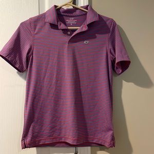 Youth medium vineyard vines performance polo
